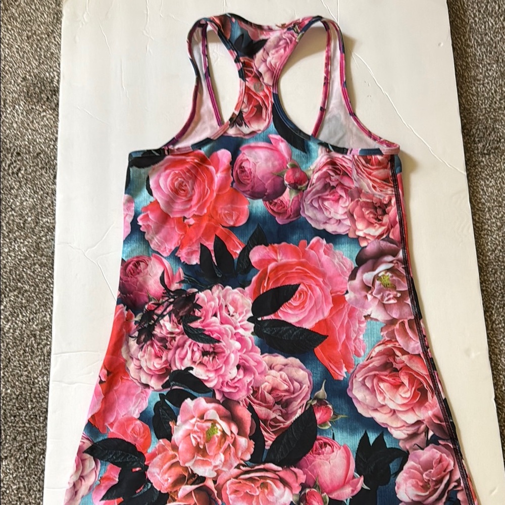 Lululemon Floral Racerback Tank Top - Picture 3 of 3